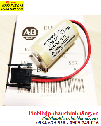 Allen Bradley AB 1756-BA1, Pin nuôi nguồn Allen Bradley AB 1756-BA1 (Made in Japan)